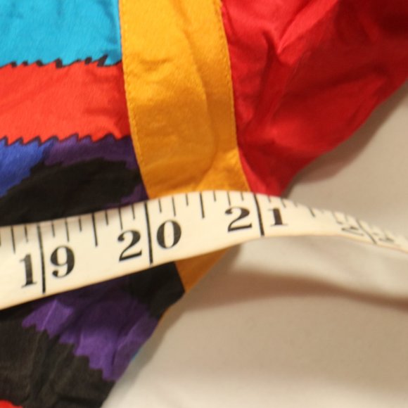 vtg ROSA of SCARSDALE Multicolor Geometric Print Tracksuit Set Sz Small Wmn - Picture 6 of 11